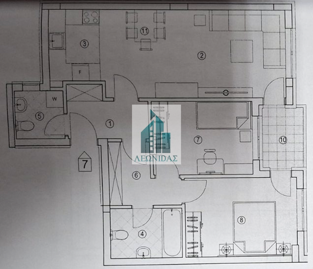Nov 2.5 stan, 68.36m2, Somborska, Pantelej