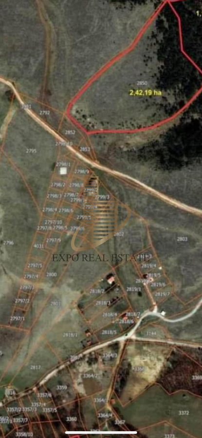Prodaja placa od 2,42 Ha