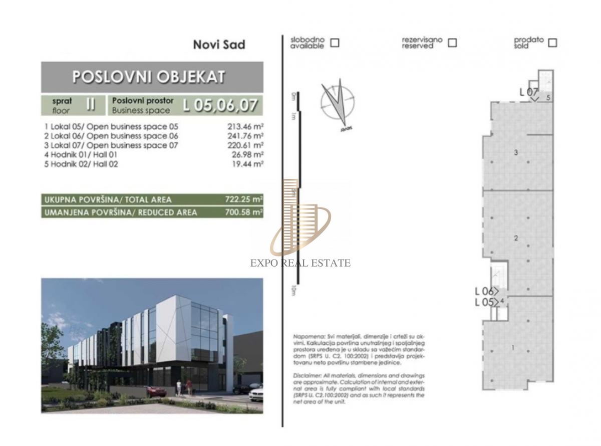 Za izdavanje poslovni prostor od 1400m2 - Veternik