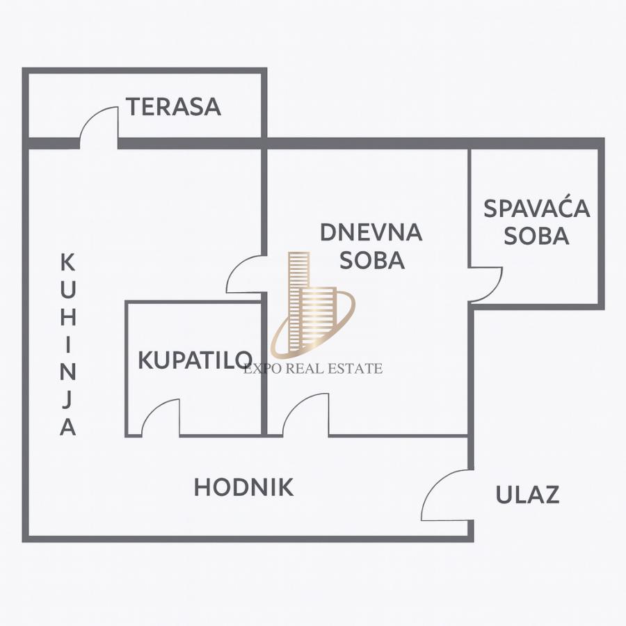 Arena- na prodaju odličan dvosoban stan
