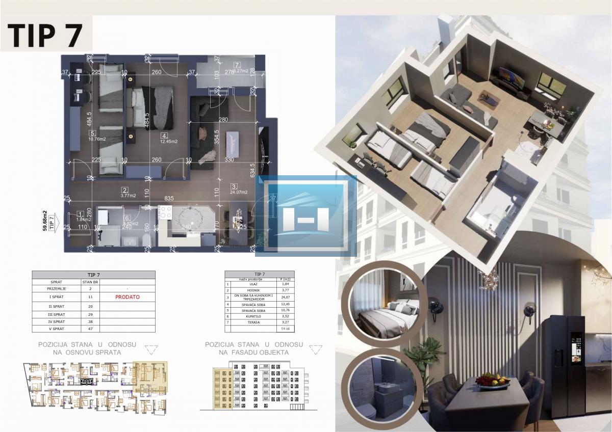 STANOVI U IZGRADNJI - CENA VEĆ OD 1040 EURA PO M2