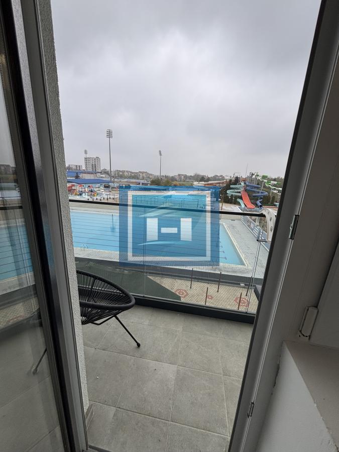 Jednosoban stan sa pogledom na Aqua park
