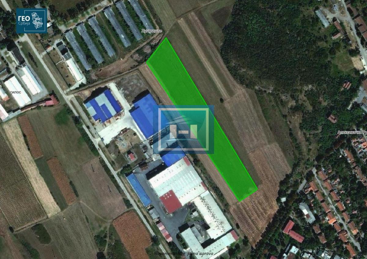 Na prodaju građevinski plac u industrijskoj zoni – idealna lokacija za poslovanje!