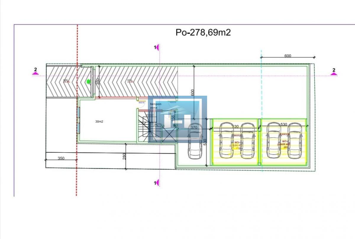 NOVOGRADNJA – 2.0 stan, 59.89 m², prizemlje – izlaz na dvorište – Braće Jerković