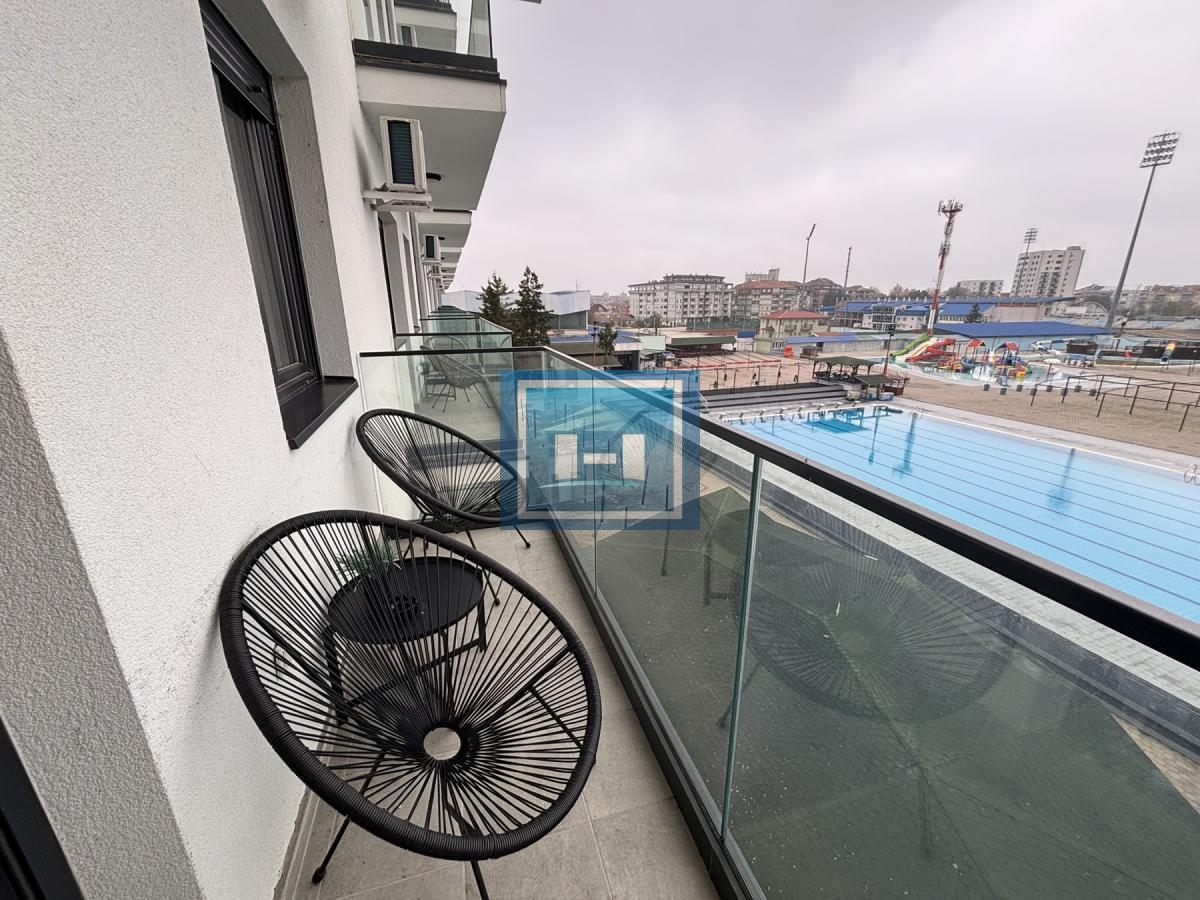 Jednosoban stan sa pogledom na Aqua park