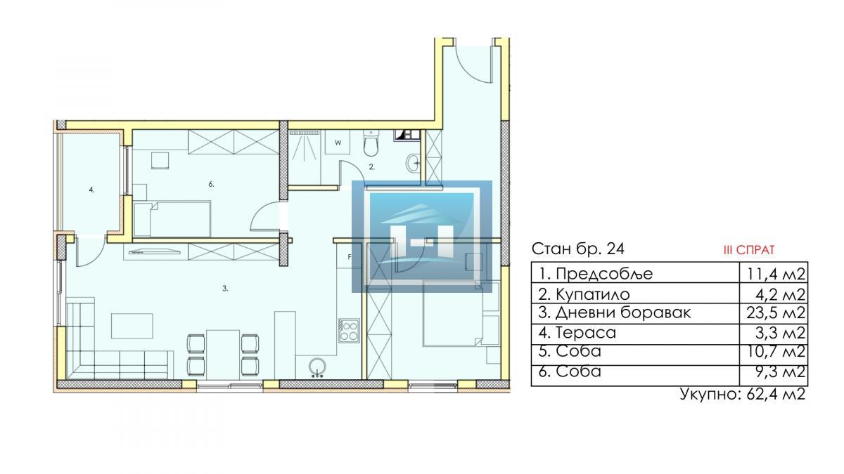 NOVI STANOVI – MODERNA GRADNJA, MIRNA LOKACIJA, POUZDAN INVESTITOR
