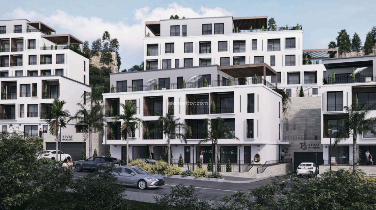 One bedroom apartment in a new complex - Tivat