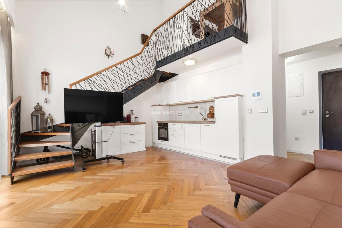Luxury duplex apartment for sale in the center of Tivat