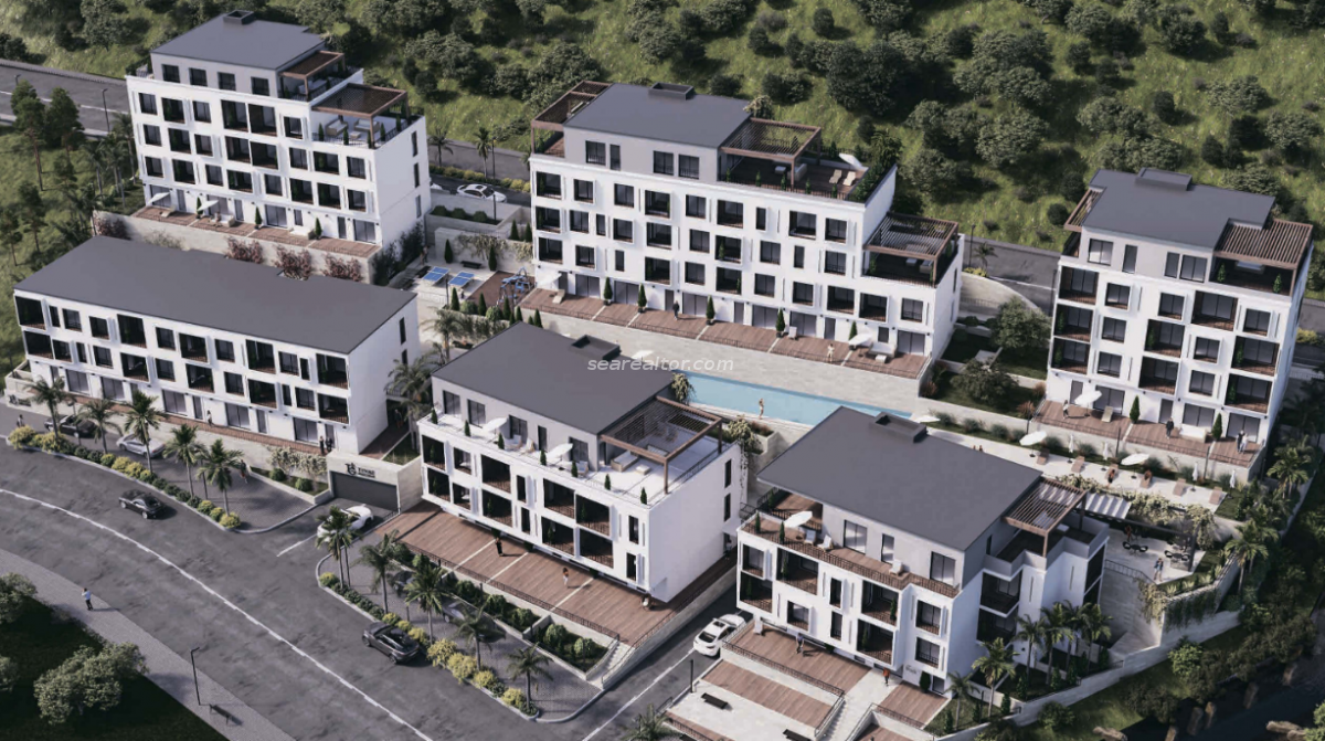 Studio apartment in a new complex - Tivat